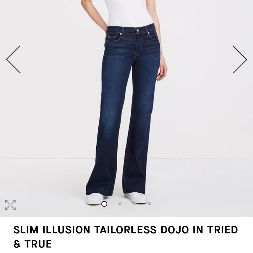 7 for all mankind tailorless dojo original trouser jeans